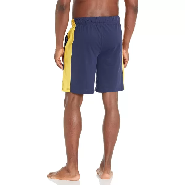 IZOD mens Cotton Polyester Jersey Sueded Jam Sleep Lounge Short