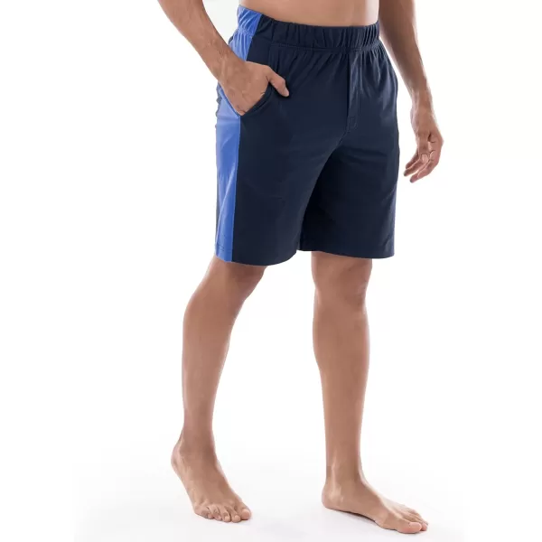 IZOD mens Cotton Polyester Jersey Sueded Jam Sleep Lounge Short