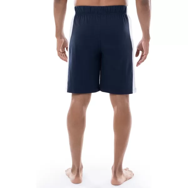 IZOD mens Cotton Polyester Jersey Sueded Jam Sleep Lounge Short