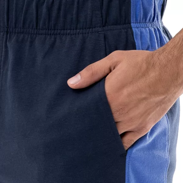 IZOD mens Cotton Polyester Jersey Sueded Jam Sleep Lounge Short
