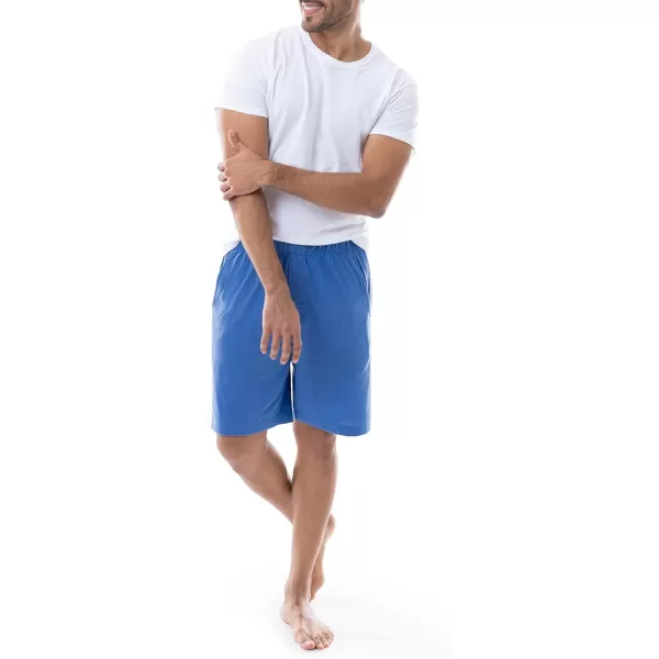 IZOD mens Cotton Polyester Jersey Sueded Jam Sleep Lounge Short