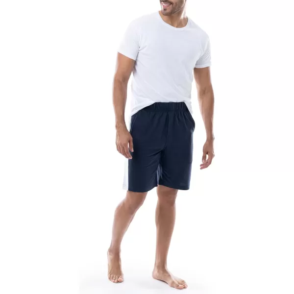 IZOD mens Cotton Polyester Jersey Sueded Jam Sleep Lounge Short