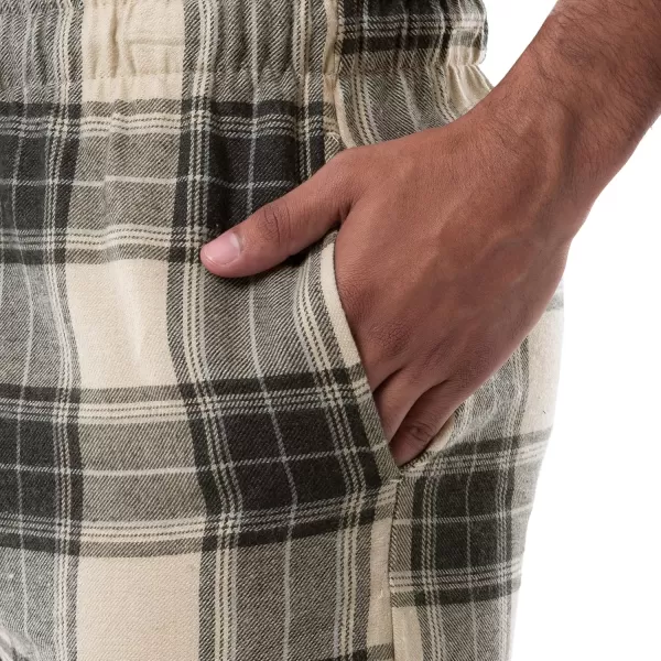 IZOD mens Heather Flannel Sleep Pant
