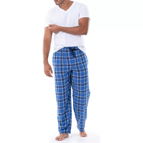 IZOD mens Heather Flannel Sleep Pant
