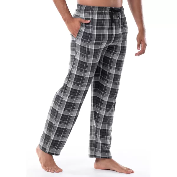 IZOD mens Heather Flannel Sleep Pant