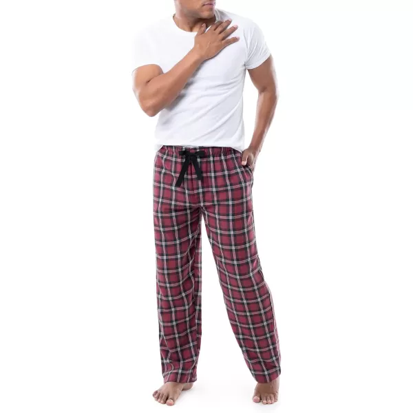 IZOD mens Heather Flannel Sleep Pant