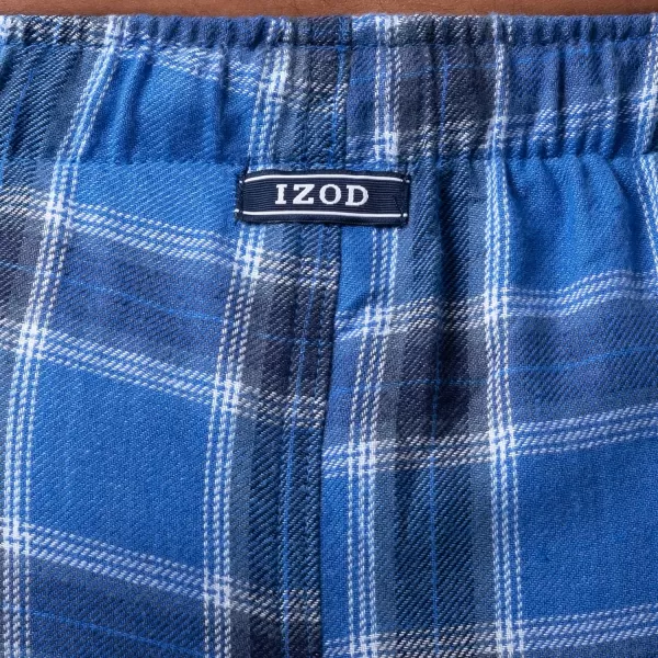 IZOD mens Heather Flannel Sleep Pant