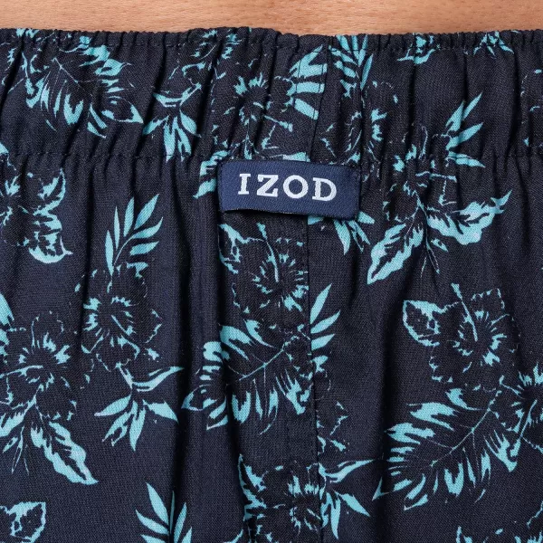 IZOD mens Printed Rayon Sleep Short