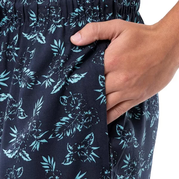 IZOD mens Printed Rayon Sleep Short
