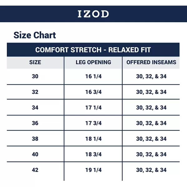 Izod Men's Comfort Stretch Denim Jeans