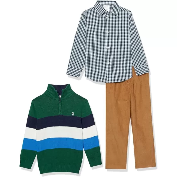 IZOD Boys' 3-piece Sweater, Dress Shirt, and Pants Set