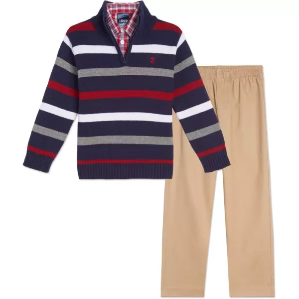 IZOD Boys' 3-piece Sweater, Dress Shirt, and Pants Set