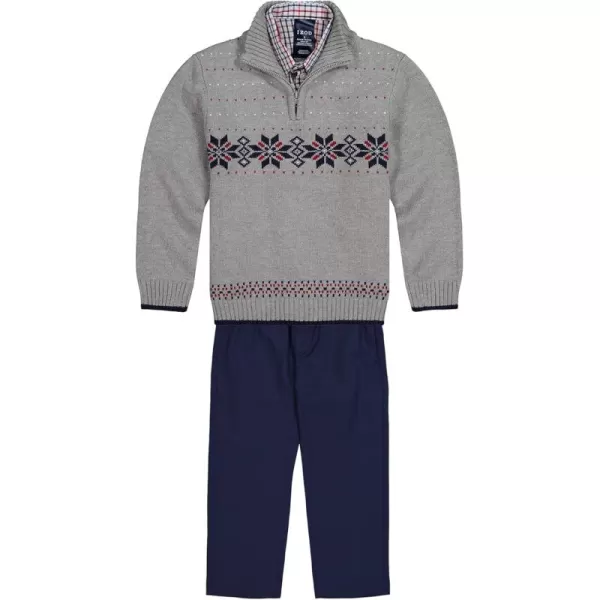IZOD Boys' 3-piece Sweater, Dress Shirt, and Pants Set