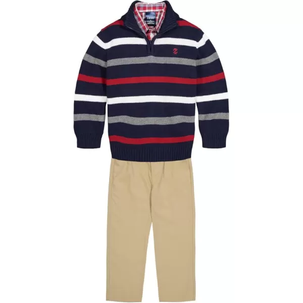 IZOD Boys' 3-piece Sweater, Dress Shirt, and Pants Set