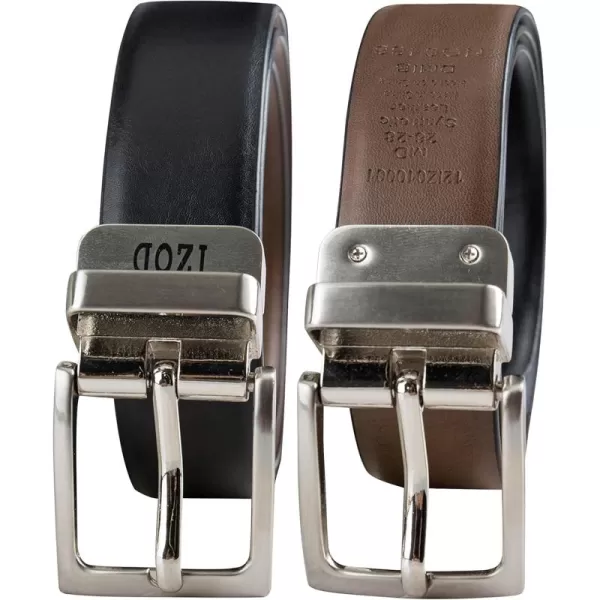 IZOD Boys' Reversible Leather Dress Belt