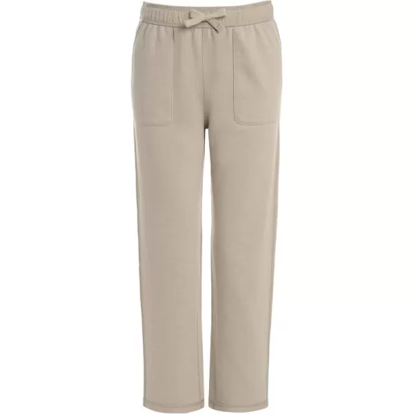 IZOD Boys' School Uniform Sensory-Friendly Knit Pant, Soft Fabric with Elastic Waist, Tagless, Flattened Seams &amp; Pockets