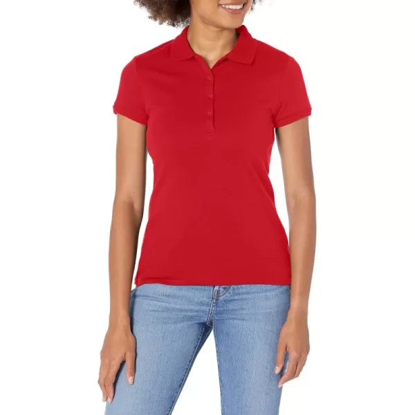 IZOD Junior's Uniform Short Sleeve Interlock Polo