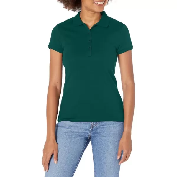 IZOD Junior's Uniform Short Sleeve Interlock Polo