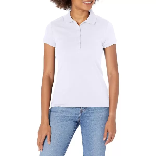 IZOD Junior's Uniform Short Sleeve Interlock Polo