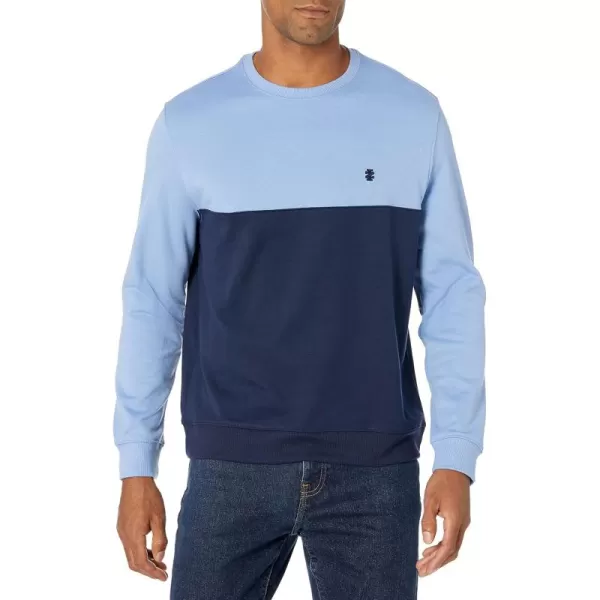 IZOD Men Advantage Performance Crewneck Fleece Pullover Sweatshirt
