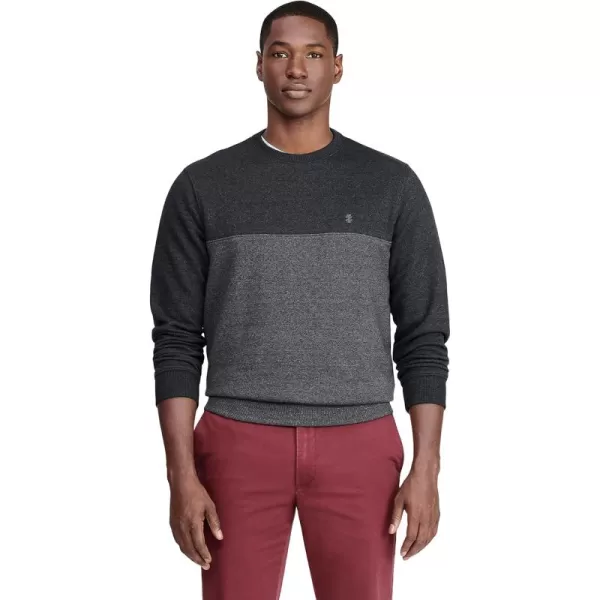 IZOD Men Advantage Performance Crewneck Fleece Pullover Sweatshirt