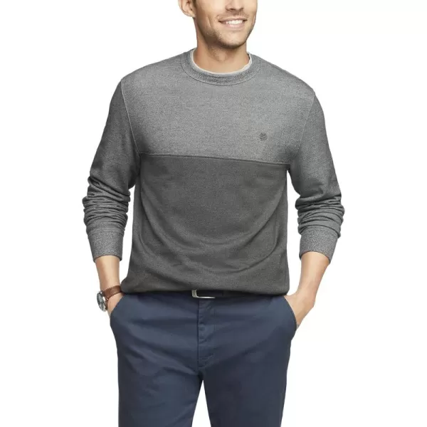 IZOD Men Advantage Performance Crewneck Fleece Pullover Sweatshirt