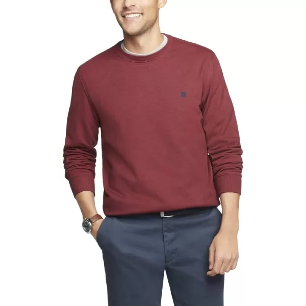 IZOD Men Advantage Performance Crewneck Fleece Pullover Sweatshirt