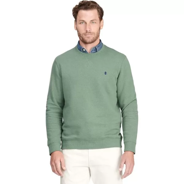 IZOD Men Advantage Performance Crewneck Fleece Pullover Sweatshirt