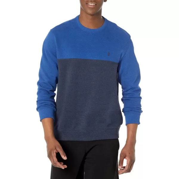 IZOD Men Advantage Performance Crewneck Fleece Pullover Sweatshirt