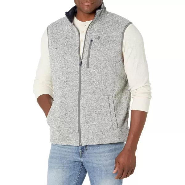 IZOD Men's Advantage Performance Full Zip Sweater Fleece Vest