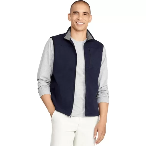 IZOD Men's Advantage Performance Full Zip Sweater Fleece Vest