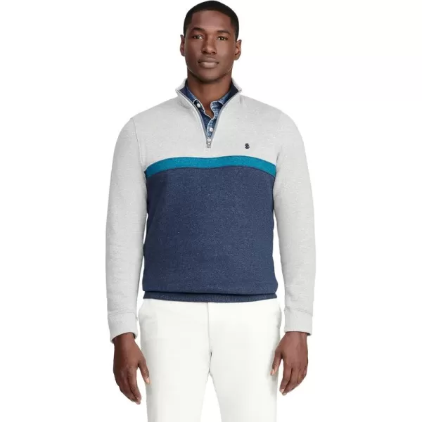 IZOD Men's Advantage Performance Quarter Zip Fleece Pullover Sweatshirt