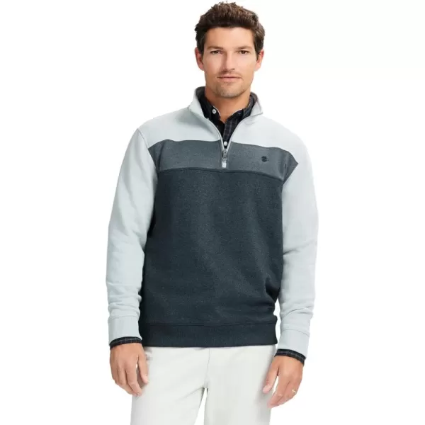 IZOD Men's Advantage Performance Quarter Zip Fleece Pullover Sweatshirt