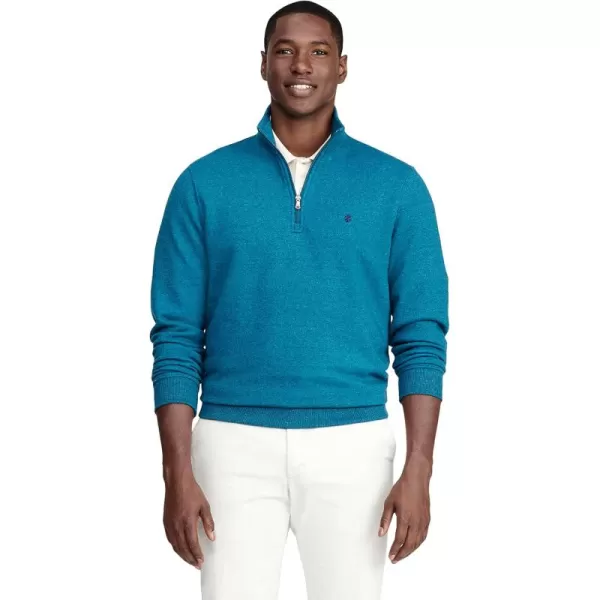 IZOD Men's Advantage Performance Quarter Zip Fleece Pullover Sweatshirt