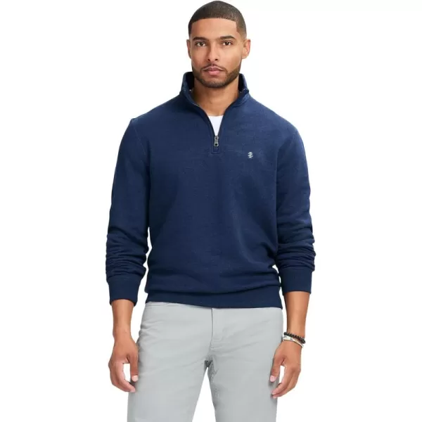 IZOD Men's Advantage Performance Quarter Zip Fleece Pullover Sweatshirt