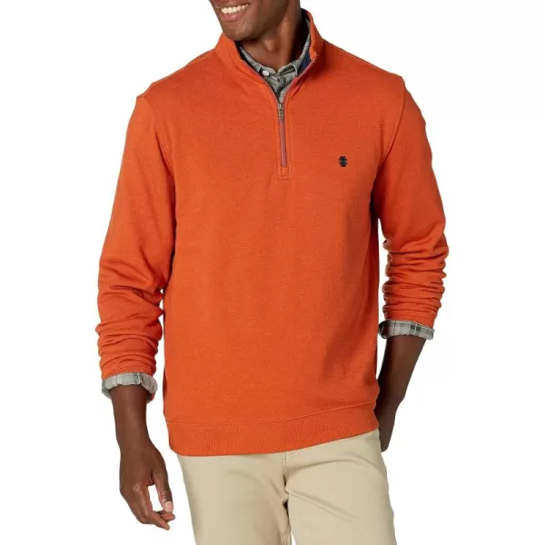 IZOD Men's Advantage Performance Quarter Zip Fleece Pullover Sweatshirt