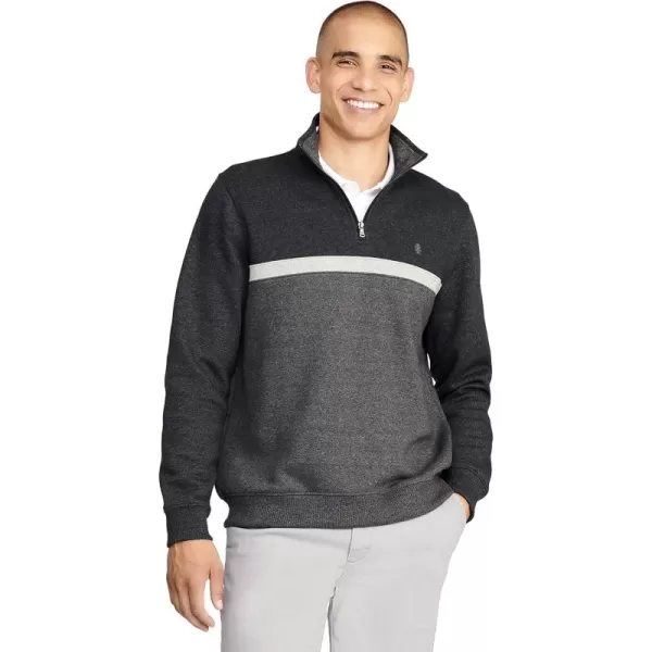 IZOD Men's Advantage Performance Quarter Zip Fleece Pullover Sweatshirt