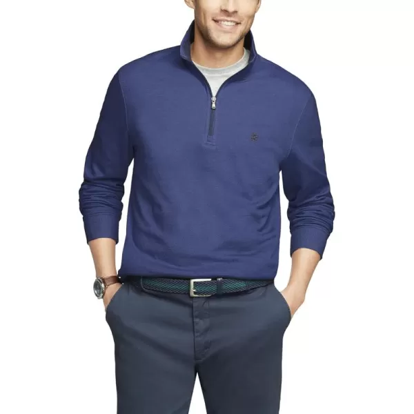 IZOD Men's Advantage Performance Quarter Zip Fleece Pullover Sweatshirt