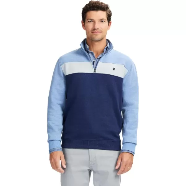 IZOD Men's Advantage Performance Quarter Zip Fleece Pullover Sweatshirt