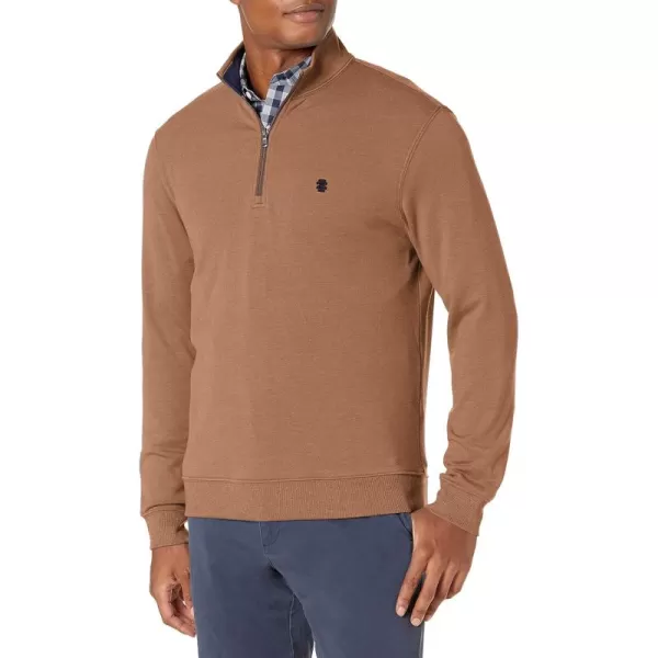 IZOD Men's Advantage Performance Quarter Zip Fleece Pullover Sweatshirt