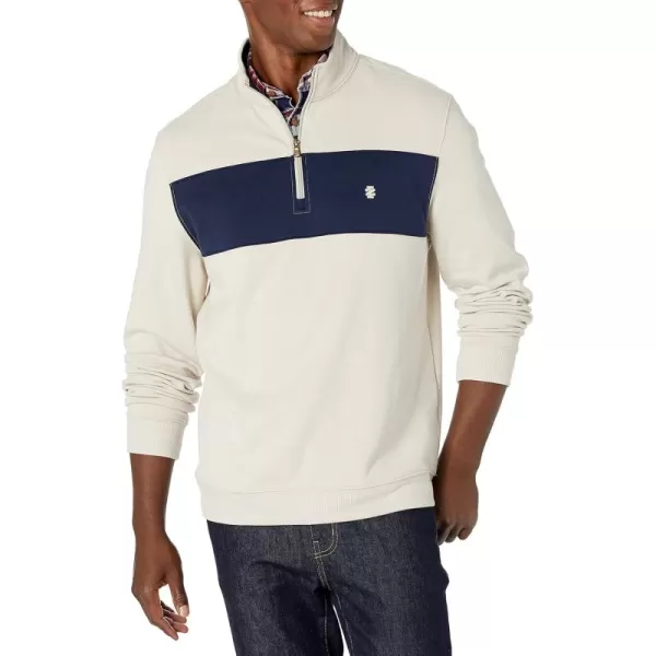 IZOD Men's Advantage Performance Quarter Zip Fleece Pullover Sweatshirt