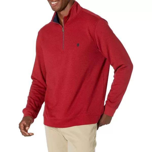 IZOD Men's Advantage Performance Quarter Zip Fleece Pullover Sweatshirt