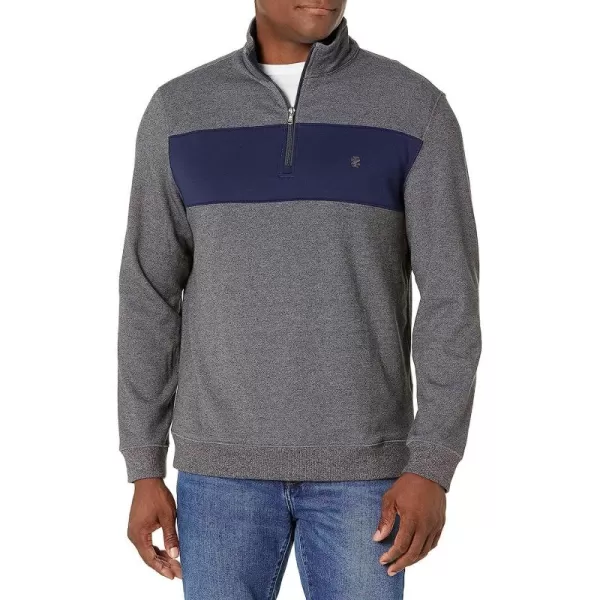 IZOD Men's Advantage Performance Quarter Zip Fleece Pullover Sweatshirt