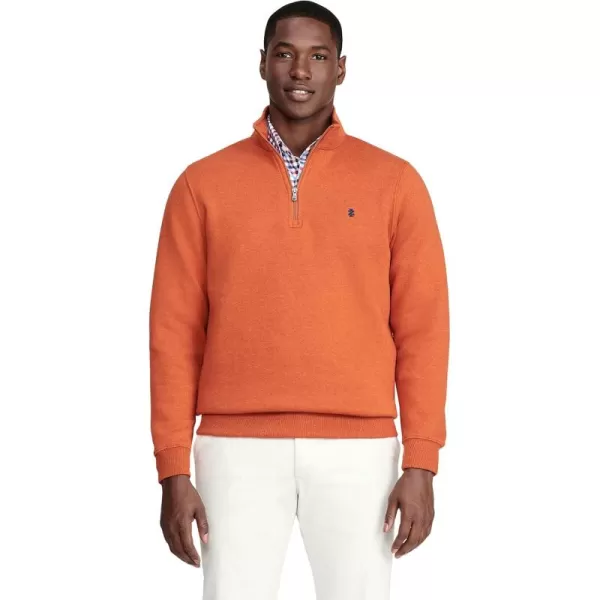 IZOD Men's Advantage Performance Quarter Zip Fleece Pullover Sweatshirt
