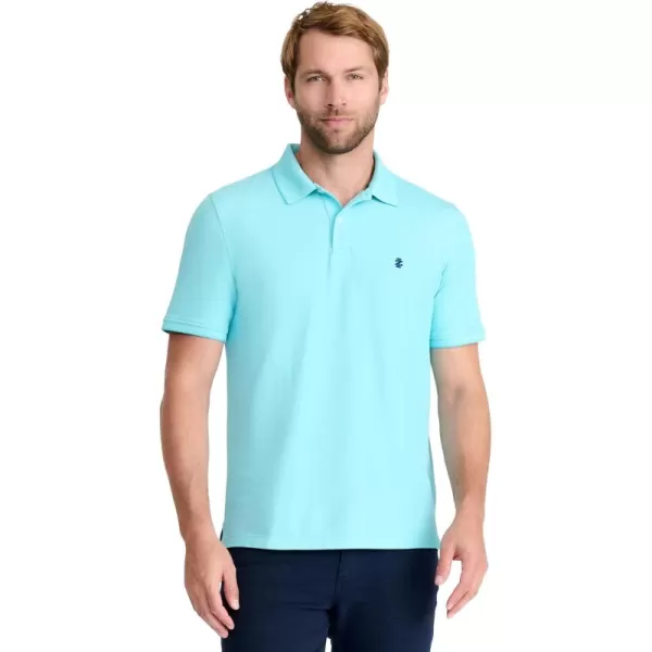 IZOD Men's Advantage Performance Short Sleeve Polo Shirt