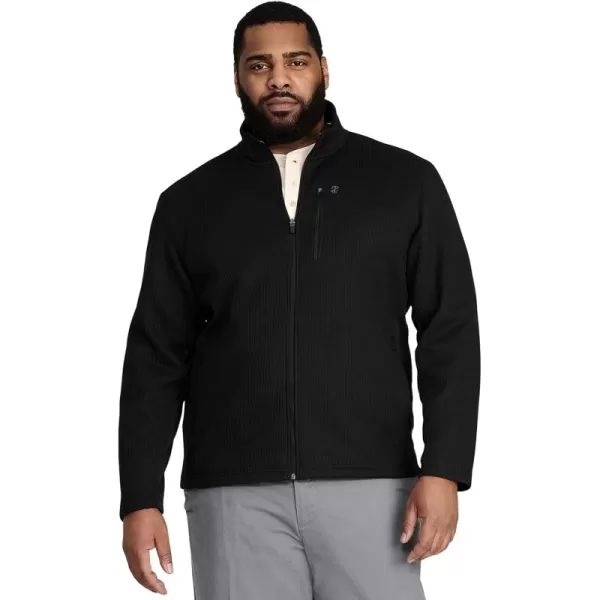 IZOD Men's Big and Tall Advantage Performance Full Zip Fleece Jacket