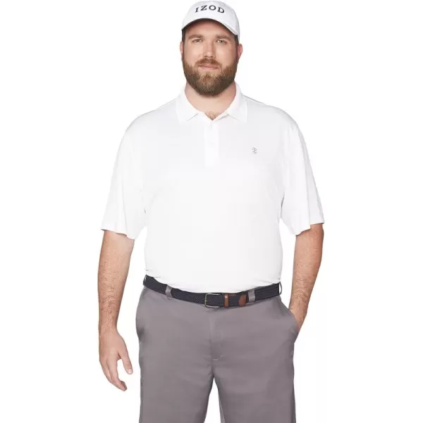 IZOD Men's Big and Tall Performance Golf Grid Polo