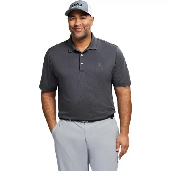 IZOD Men's Big and Tall Performance Golf Grid Polo