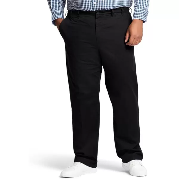 IZOD Men's Big and Tall Performance Stretch Flat Front Pant