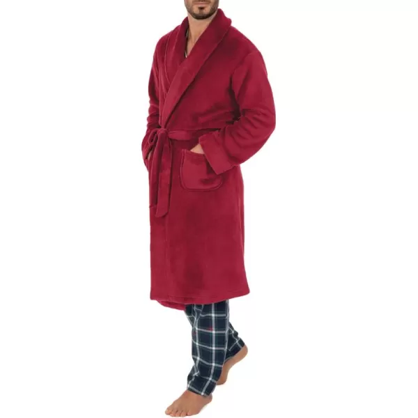 IZOD Men's Comfort-Soft Fleece Robe